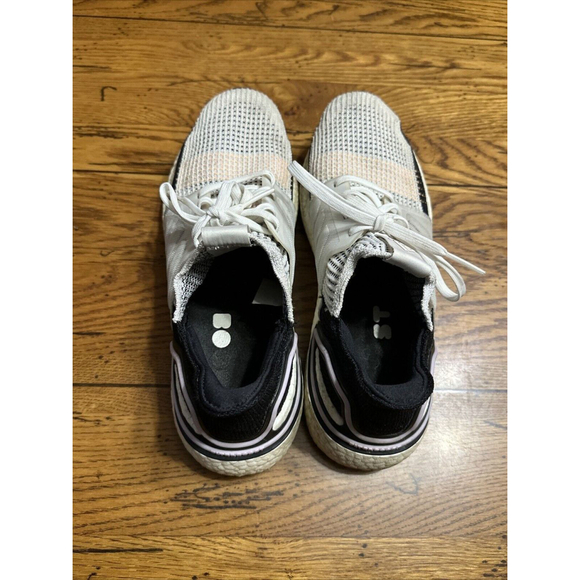 Adidas UltraBoost 19 Running Shoes Crystal White Lace Sneakers G27481 Wms 10US - Picture 10 of 12